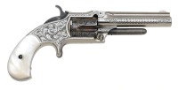 Engraved Smith & Wesson No. 1 1/2 Second Issue Revolver