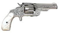 New York-Engraved Smith & Wesson 38 Single Action Revolver