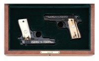 Cased Pair of Colt Government Model 380 “Second Edition” and “Lady Colt” Semi-Auto Pistols