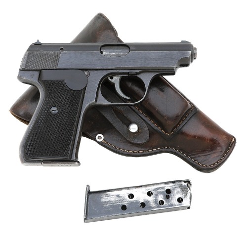 German Police-Marked J.P. Sauer & Sohn 38H Semi-Auto Pistol With Holster