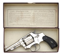 Beautiful Smith & Wesson Third Model 32 Hand Ejector Revolver