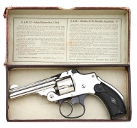 Excellent Smith & Wesson 32 Safety Hammerless Revolver