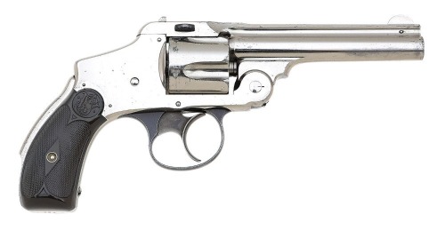 Early Smith & Wesson 38 Safety Hammerless Revolver