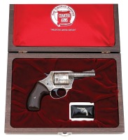 Cased, Engraved & Silver-Plated Charter Arms Milestone Edition Bulldog Revolver