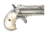 Engraved Remington Model 95 Double Deringer