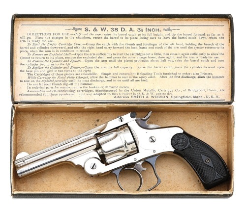 Smith & Wesson 38 Double Action Revolver