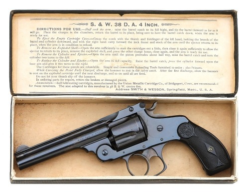 Smith & Wesson 38 Double Action Revolver