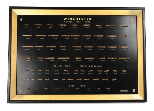 Fine Winchester Collectem Cartridge Board