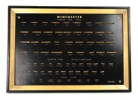 Fine Winchester Collectem Cartridge Board