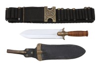 U.S. Model 1880 Hunting Knife & 45/70 Cartridge Belt