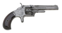 Engraved Smith & Wesson Model No. 1 Third Issue Revolver