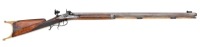 Fine California Percussion Halfstock Schuetzen Rifle by Bach