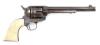 Colt Single Action Army Frontier Six Shooter Etched Panel Revolver