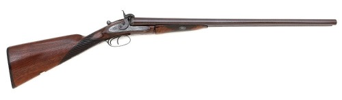 Early Westley Richards Bar-In-Wood Double Hammergun