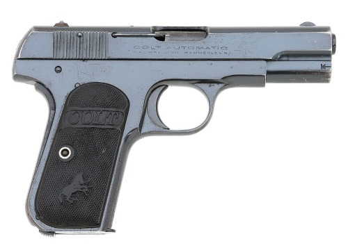 Colt Model 1908 Pocket Hammerless Semi-Auto Pistol