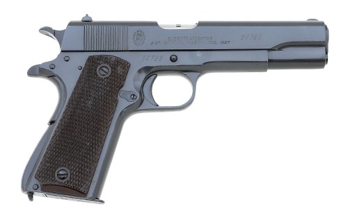 Argentine Model 1927 Sistema Colt Semi-Auto Pistol by D.G.F.M. – (F.M.A.P.)