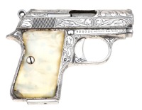 Factory Engraved Astra Model 2000 Cub Semi-Auto Pistol