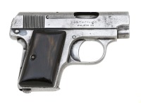 Colt Model 1908 Vest Pocket Hammerless Semi-Auto Pistol