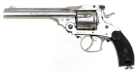 Unmarked Belgian Double Action Top Break Revolver