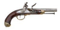 European Flintlock Martial Pistol