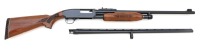 Marlin Model 120 Slide Action Shotgun Two Barrel Set