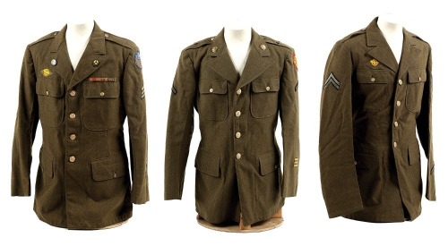 WWII U.S. Military Uniform Grouping