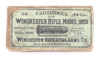 Vintage Box of Winchester 44-40 Ammunition