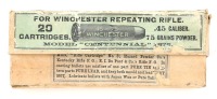 Collectible Winchester 45-75 Ammunition