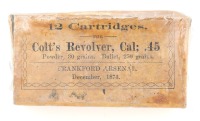 45 Caliber Revolver Ball Cartridges