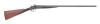 British Round Body Double Hammergun with Trulock & Harris Dublin Retailer Marking