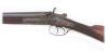 British Round Body Double Hammergun with Trulock & Harris Dublin Retailer Marking - 2