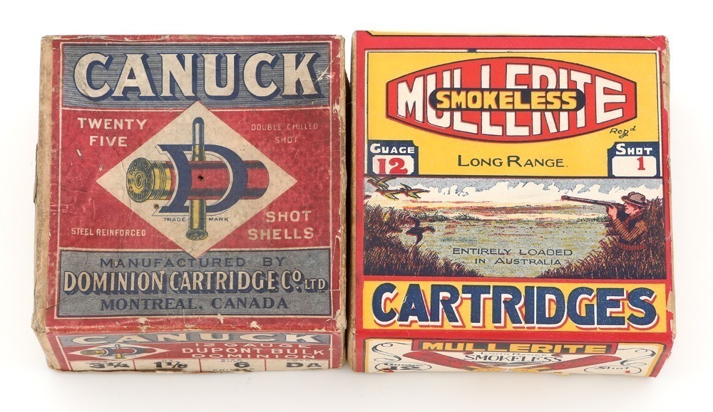 Collectible Empty Shotshell Boxes
