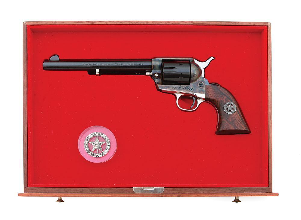 Colt Second Generation Single Action Army Texas Ranger Commemorative ...