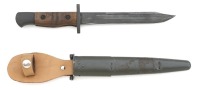 British P.1913 Bayonet Modified To French Fighting Knife