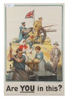 WWI UK Are You In This Recruitment Poster