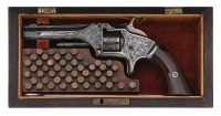 Cased & Engraved Smith & Wesson No. 1 Second Issue Revolver - 2