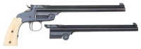 Interesting Cased Smith & Wesson First Model Single Shot Pistol Won by E.E. Patridge - 2