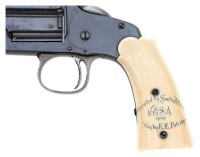 Interesting Cased Smith & Wesson First Model Single Shot Pistol Won by E.E. Patridge - 3