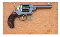 Attractive & Scarce Cased Webley-Kaufmann First Pattern Improved Government Revolver - 2