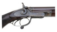 Rare American Breechloading Underlever Double Rifle by A.M. Hagadorn of Detroit, Michigan - 3