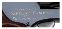 Wonderful Smith & Wesson Registered Magnum Revolver Ordered by Ed McGivern & Presented to Captain A.E. Osborn - 3