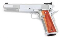 Custom Consecutively Numbered Matching Caspian Government Model Semi-Auto Pistol by Ed Jimenea