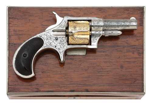 Factory Engraved Remington New Model No. 4 Revolver