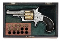 Factory Engraved Remington New Model No. 4 Revolver - 2