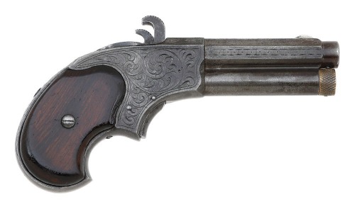 Factory Engraved Remington Rider Magazine Pistol