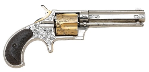 Wonderful Factory Engraved Remington Smoot No. 3 Revolver