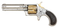 Wonderful Factory Engraved Remington Smoot No. 3 Revolver - 2
