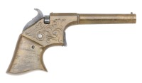 Rare Engraved Remington-Rider Single Shot Parlor Pistol