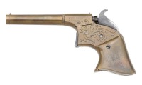 Rare Engraved Remington-Rider Single Shot Parlor Pistol - 2