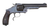 Smith & Wesson No. 3 Second Model Russian Revolver with Scarce Commercial Reissue Stamp